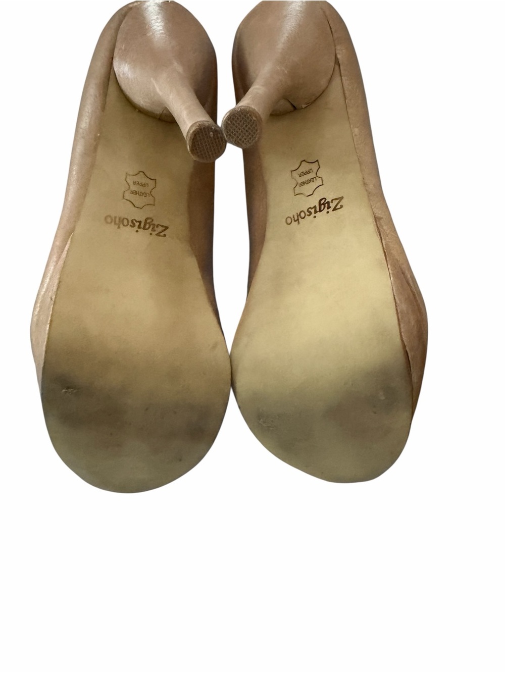 Zigi Soho Tan Platform Stiletto Pumps-8.5 - Picture 3 of 4
